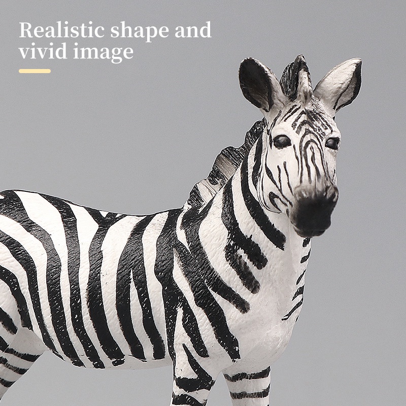 Mô Hình Ngựa Vằn Hoang Dã Đồ Chơi Cho Trẻ