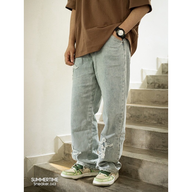 Maden Giày Thể Thao Mũi Tròn Đế Dày Thoáng Khí Thoải Mái Màu Xanh matcha Thời Trang Mùa Hè 2022 Mới Cho Nam