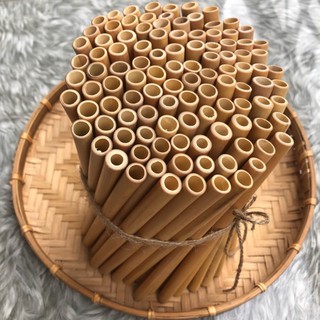 [ Combo 50 cái ] Ống Hút Tre Loại 1