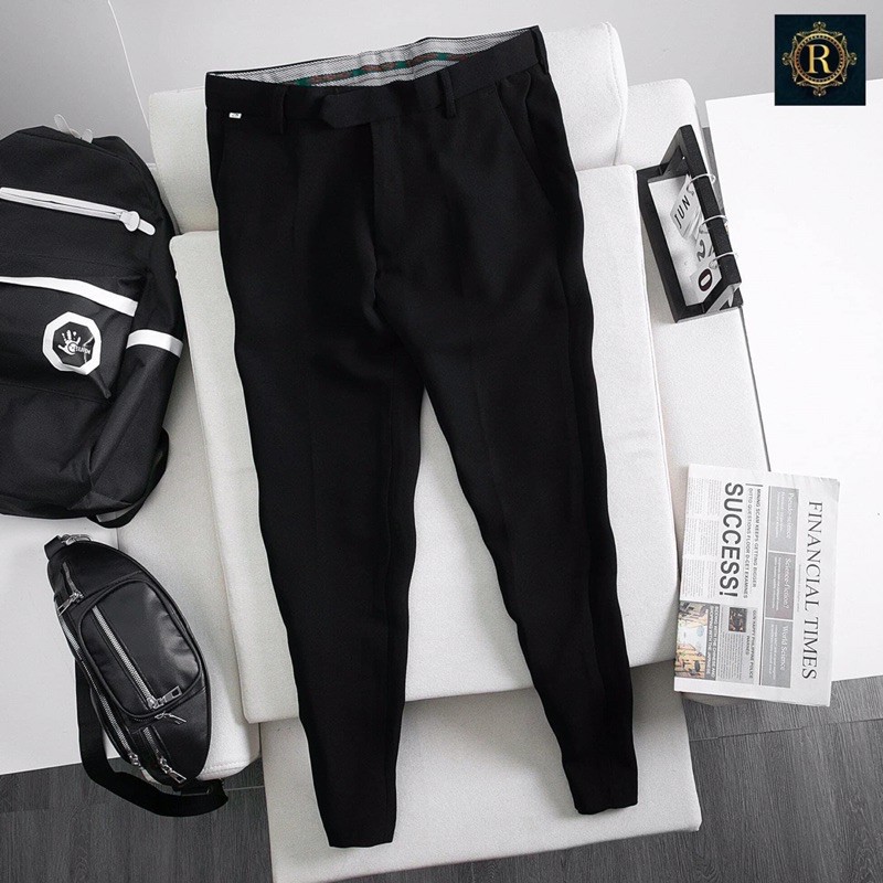 Quần tây nam hàn quốc đẹp công sở, quần vải nam đi học co giãn nhẹ mặc thoải mái chống nhăn xù | BigBuy360 - bigbuy360.vn