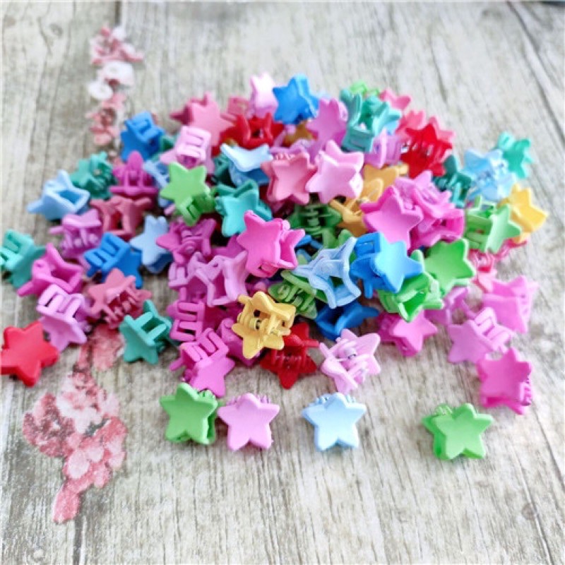 Set 10 kẹp càng cua mini phong cách cute Hàn Quốc