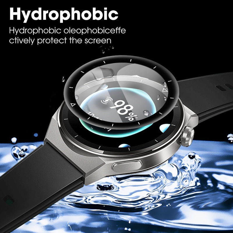 Miếng Dán Bảo Vệ Toàn Màn Hình Siêu Mỏng Cong 3D Cho Huawei GT 3 Pro 43mm 46mm