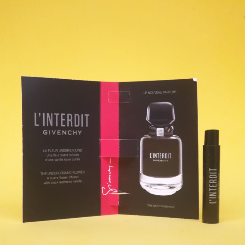 Mẫu Thử Nước Hoa Nữ Givenchy L'Interdit EDP Intense 1ml