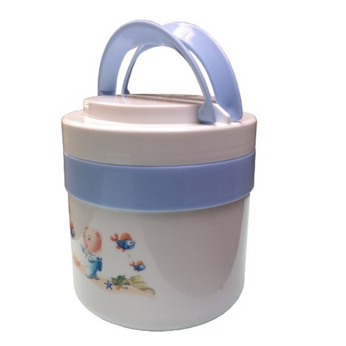 [Nhựa Việt Nhật] Cặp lồng giữ nhiệt cơm, cháo 2 ngăn 1350ml nhựa PP, ruột inox Việt Nhật