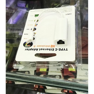 Cáp TYPE C ra cổng LAN RJ45 Ethernet Adapter