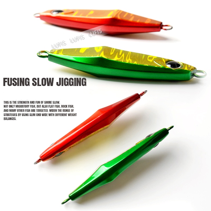 Mồi Câu Cá Giả 7 Màu 40g/60g/80g/100g