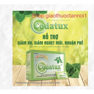 Codatux – Kẹo Hỗ trợ giảm ho, long đàm, nhuận phế, cho trẻ từ 6 tuổi trở lên