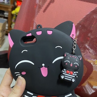 Ốp lưng iPhone 6plus dẻo thú mập mèo siêu cute