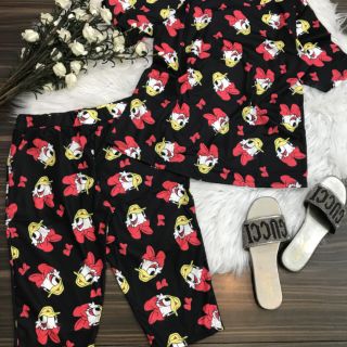 Set bộ áo thú tay ngắn quần lửng!