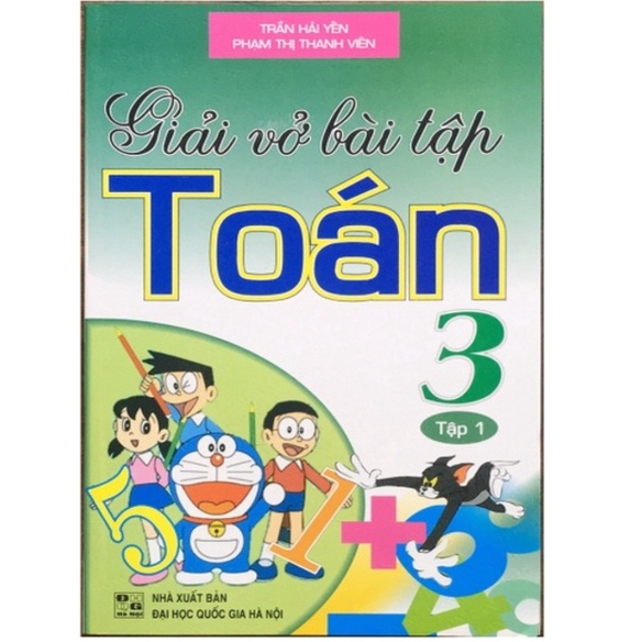 Sách - Combo Giải Vở Bài Tập Toán 3 (Tập 1+Tập 2)