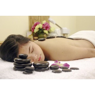 COMBO 16 viên đá nóng massage Tròn và ovan chất lượng cao