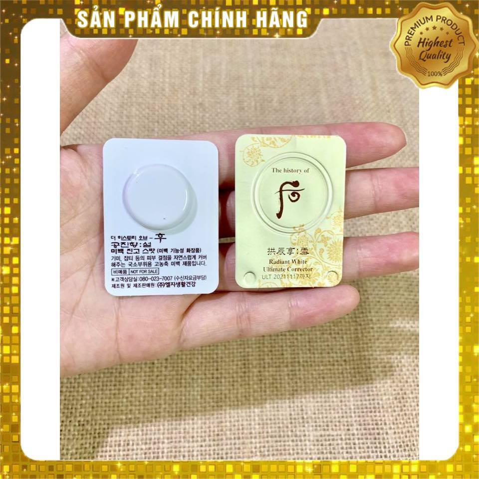 [1ml] Cao loại bỏ nám whoo radiant white ultimate corrector new