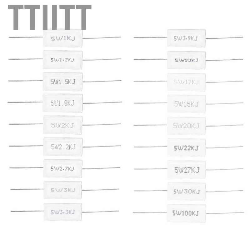 Set 10 Điện Trở 5% 1kr-100kr 5% Chuyên Dụng