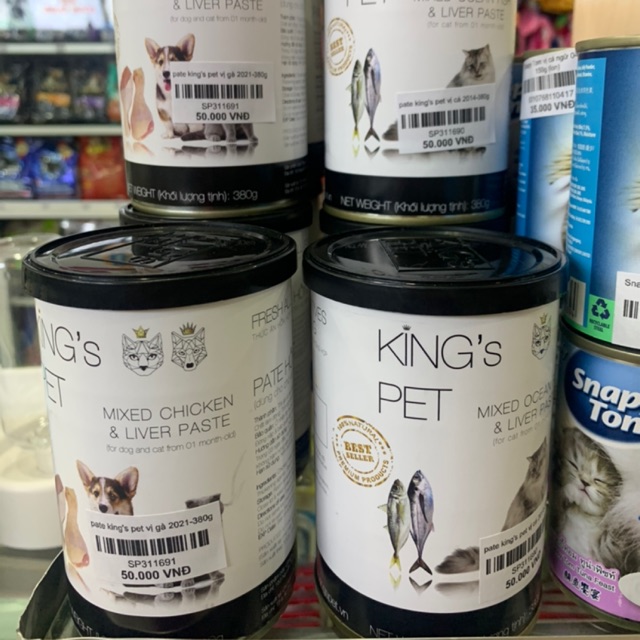Pate king pet 380g