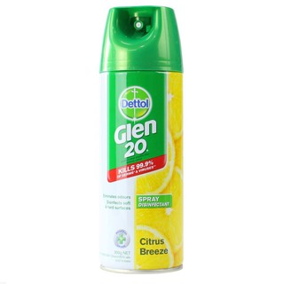 Xịt Glen Thơm Phòng, Khử Khẩn Dettol Disinfectant Spray 300g ( Hương Cam Chanh ) - Nhập Khẩu Úc