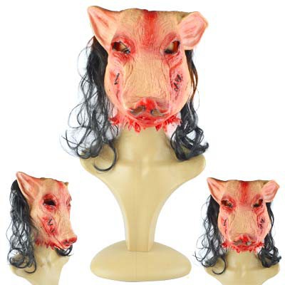 -Mặt nạ lợn - MẶT NẠ CAO SU HEO PIG SAW- Mặt nạ hóa trang halloween,khẳng định phong cách nổi bật
