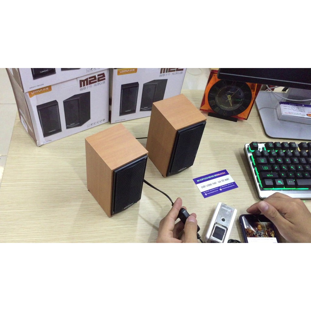 Loa Di Động LoyFun Goltech Arigato M22 Âm Thanh Cực Hay giao ngẫu nhiên APELE