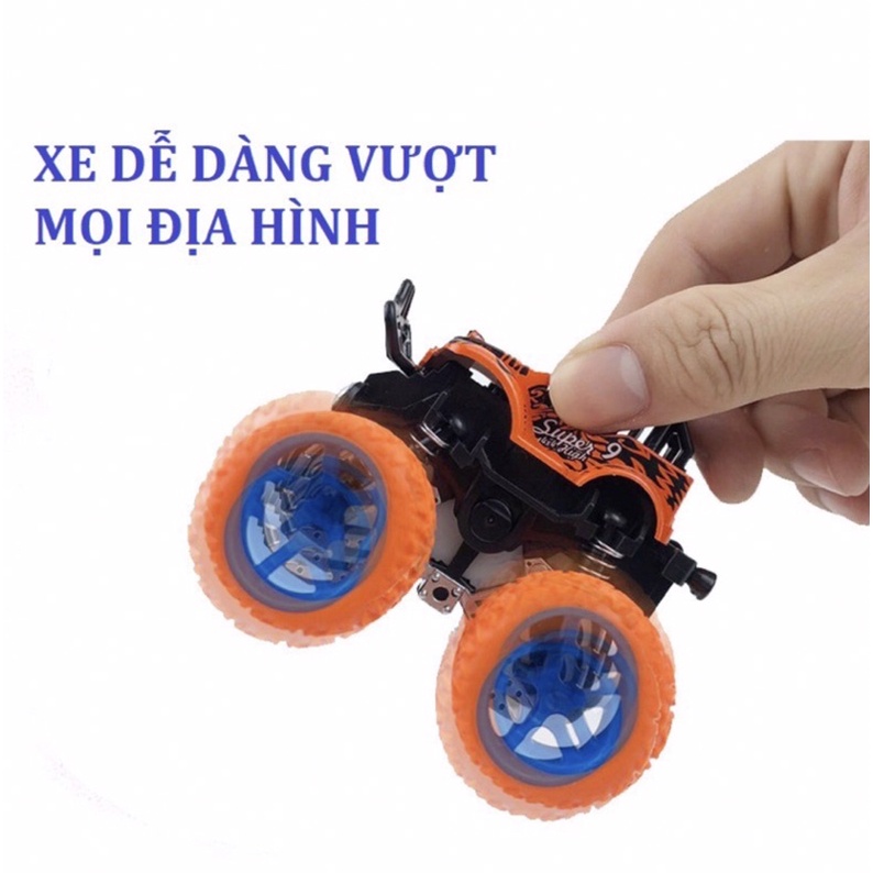 Xe Ô Tô Đồ Chơi Quán Tính Chạy Đà Cho Bé, Đồ Chơi Xe Địa Hình Lò Xo Chạy Đà Cực Mạnh vs Siêu Bền Cho Bé…