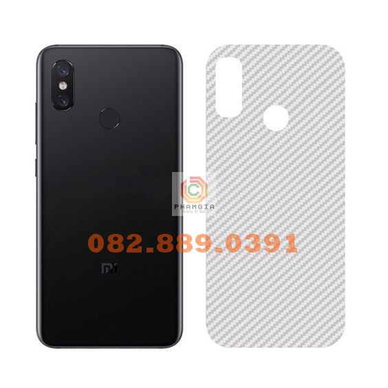 Miếng dán mặt lưng skin carbon Xiaomi Redmi Note 5/ Note 5 Pro/ Note 5A/ Note 6 Pro