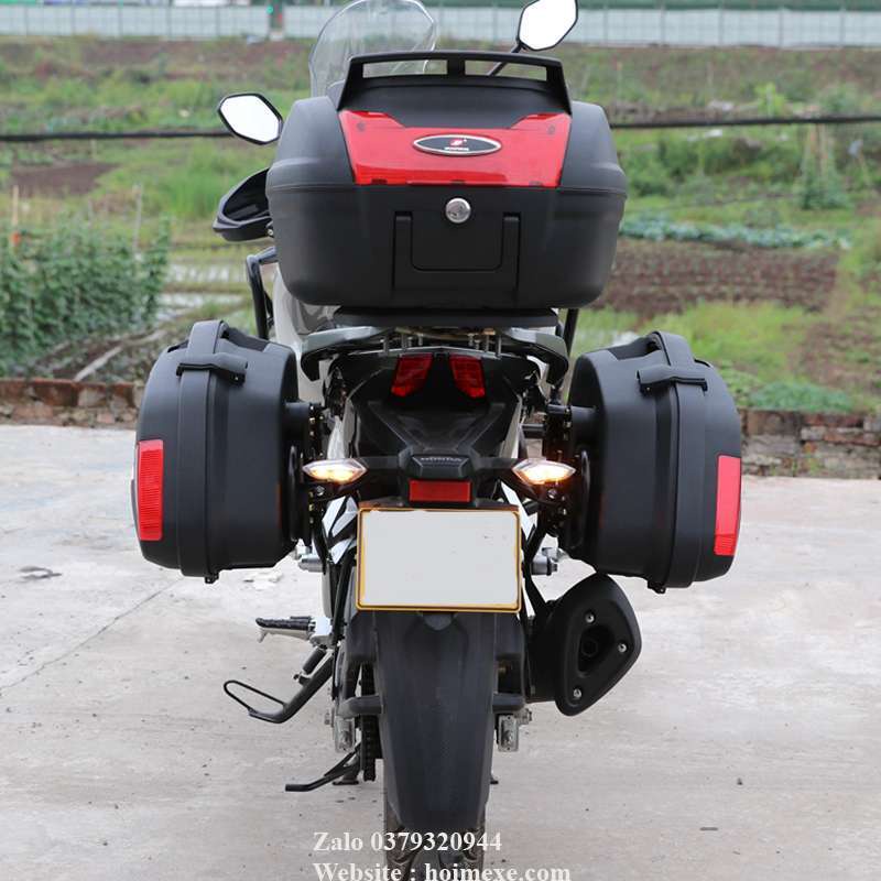 Cặp  Thùng Hông Honda CB190 Givi Sport Đỏ + Bộ Khung Givi