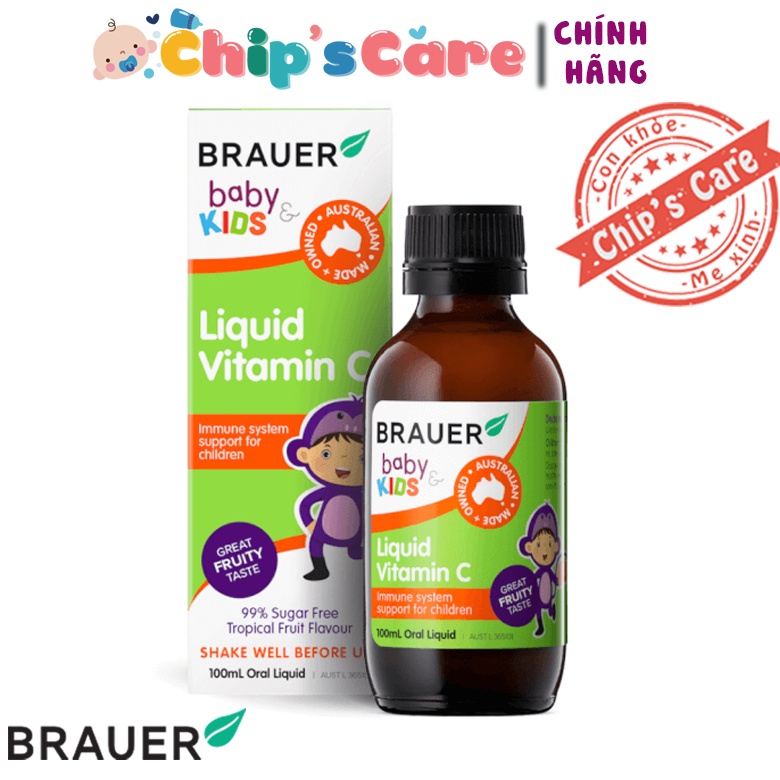 Vitamin C Brauer cho bé từ 1 tuổi