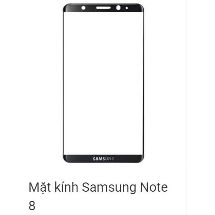 Kính Samsung Note 8(kính ép)