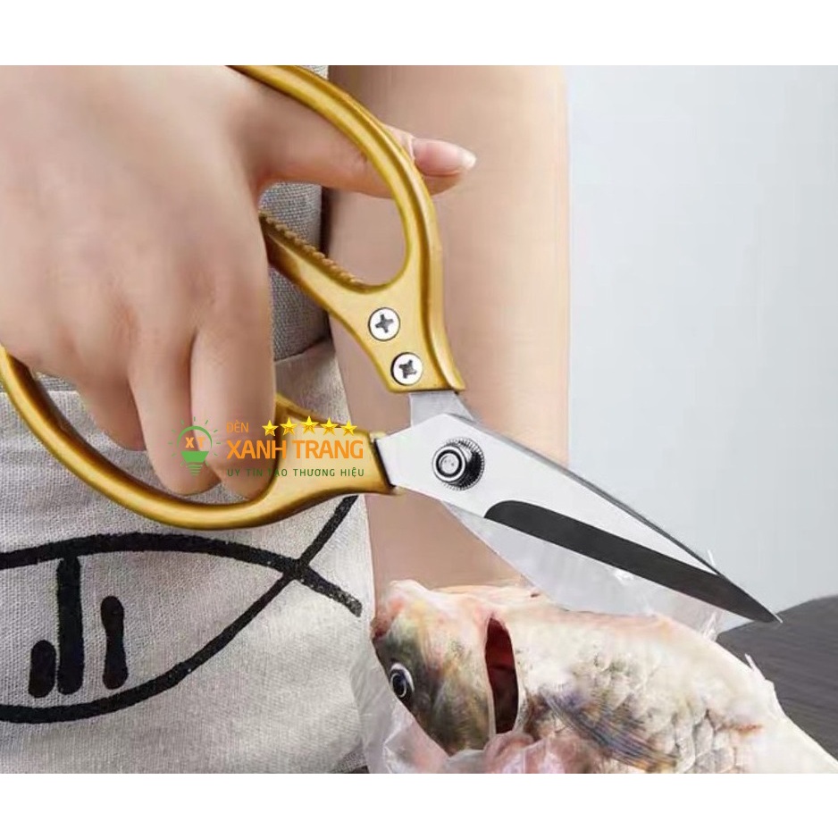 Kéo Nhật đa năng SK5 Cắt Thịt xương Gà, Vịt, Thịt Nướng làm bằng thép không rỉ