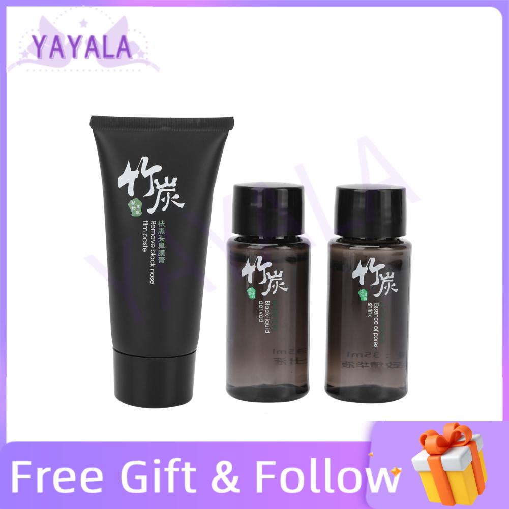 Yayala Blackhead Removal Mask Pore Deep Cleansing Peel‑Off Derived Lotion Refining Serum