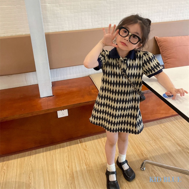 Áo Thun POLO Phong Cách Hàn Quốc Thời Trang Mùa Hè Mới Cho Bé Gái