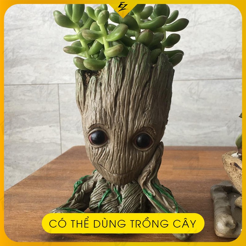 Hộp Đựng Bút Groot (Chậu Cây Mini) - 14cm