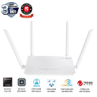 Bộ phát wifi Router Gaming Asus RT - AC59U V2 AC1500Mbps MU-MIMO, AiMesh (Chính hãng)