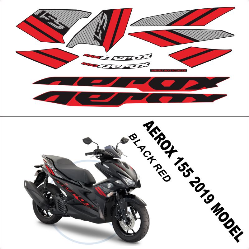 Yamaha aerox 155 v1 decal nhãn dán trọn bộ cho decal xe máy dán trang trí