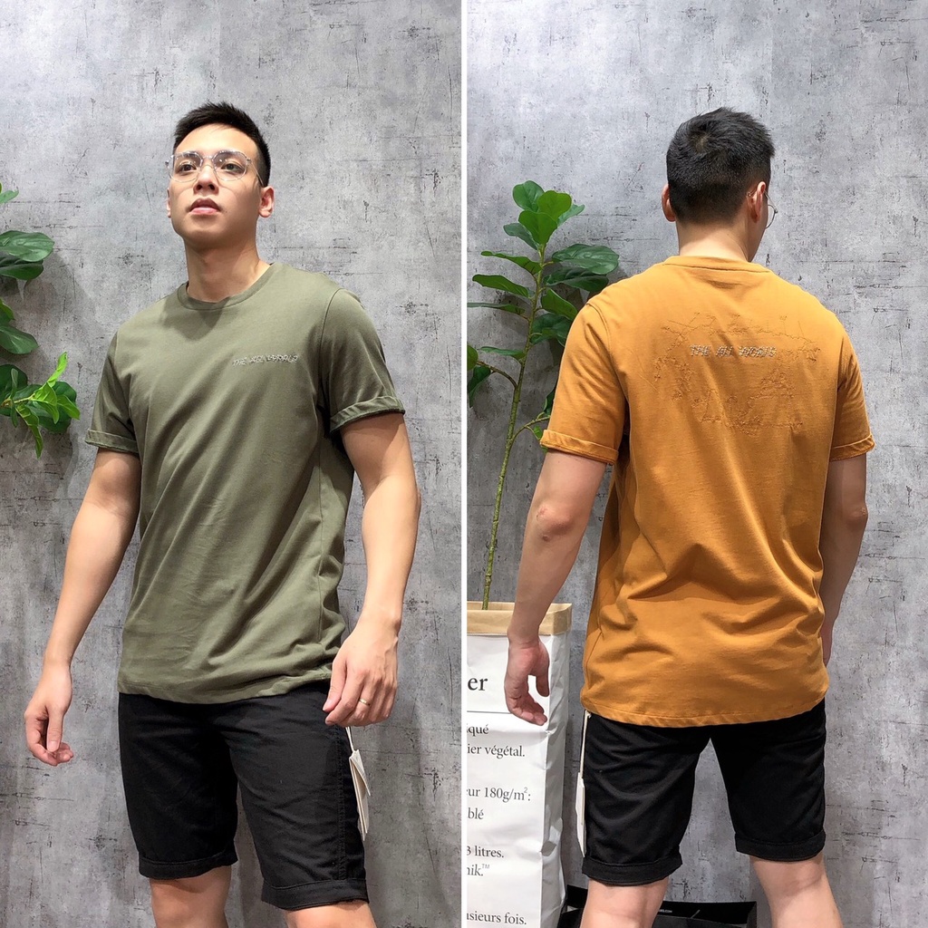Áo phông nam bigsize ngắn tay unisex không cổ bigsize nam cotton APQZ02
