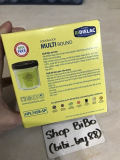 Hộp giữ nhiệt 2 lớp Lock&Lock