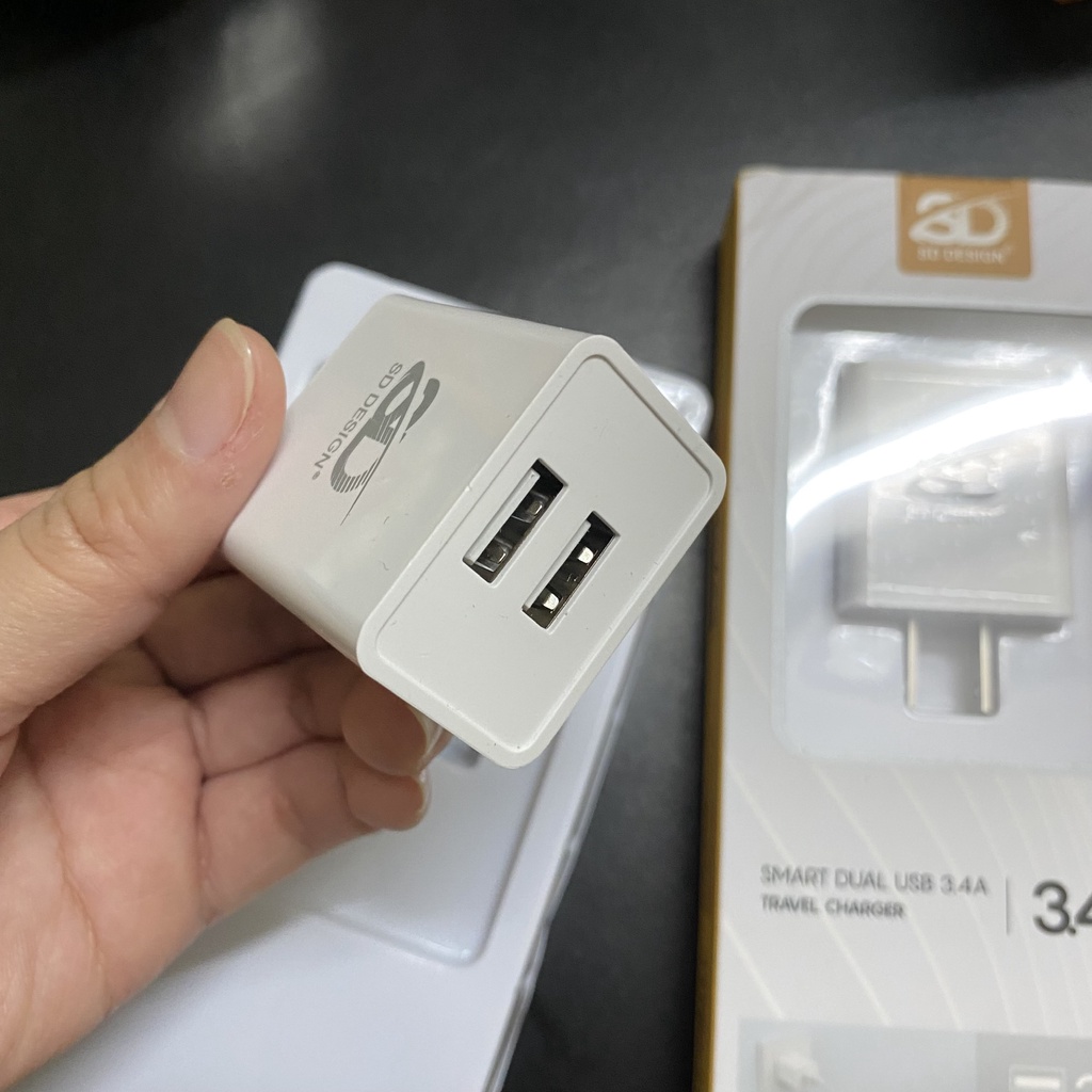 Củ Sạc Hoco DC01 Max 2.4A Hỗ Trợ Sạc Nhanh cho IP6/6s/6splus/7/7plus/8plus/x/xs/xsmax/11/11pro/11promax/12/12promax