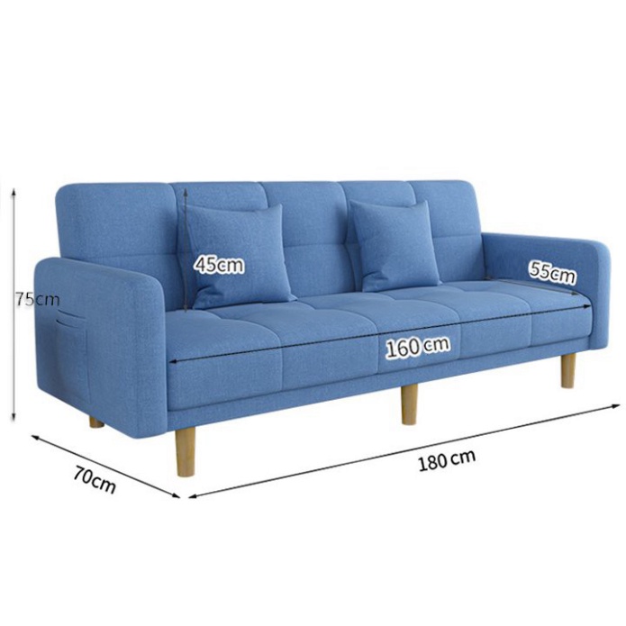 Bàn Trà Phòng Khách Kèm Ghế Sofa Giường Mã B012 Nội Thất Gia Đình Tặng 2 Gối Và Khăn Trải (HÀNG MỚI VỀ) | BigBuy360 - bigbuy360.vn