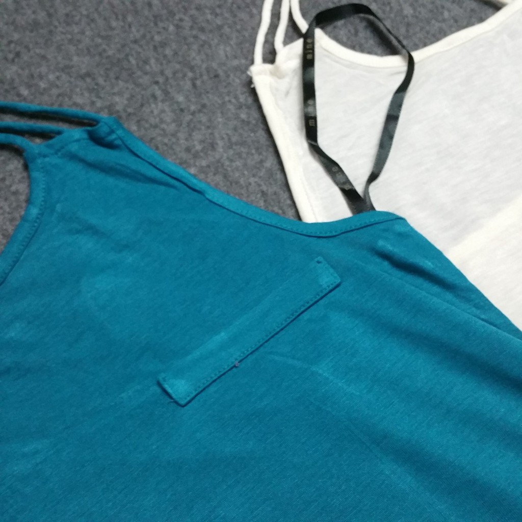 Áo tanktop thắt bím Mine xuất dư