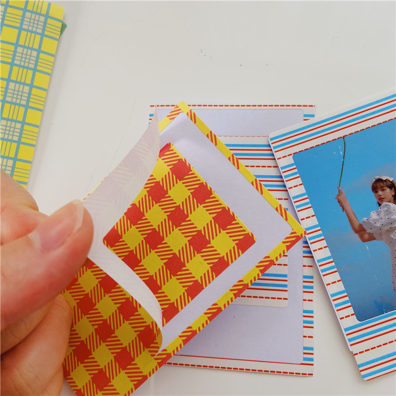 Miếng dán trang trí viền ảnh Polaroid 3 inch DIY đáng yêu sáng tạo
