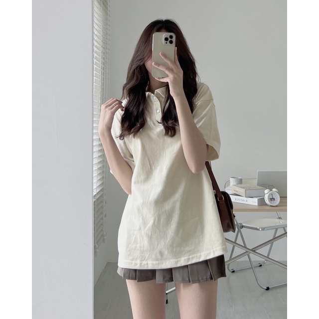 Áo polo đơn giản basic (ảnh thật)