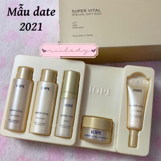 Bộ sản phẩm chống lão hoá IOPE Super Vital Lift & Firm Skin
