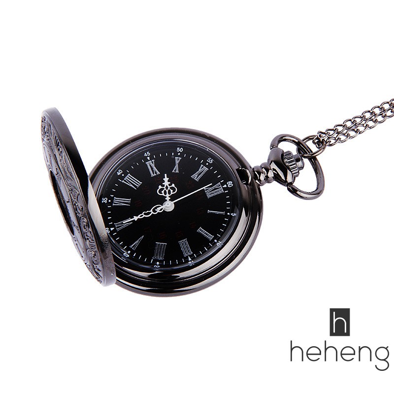 Đồng hồ quả quýt/bỏ túi mặt số La Mã phong cách vintage