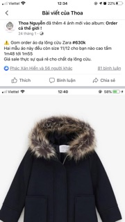 Áo dạ lông cừu Zara
