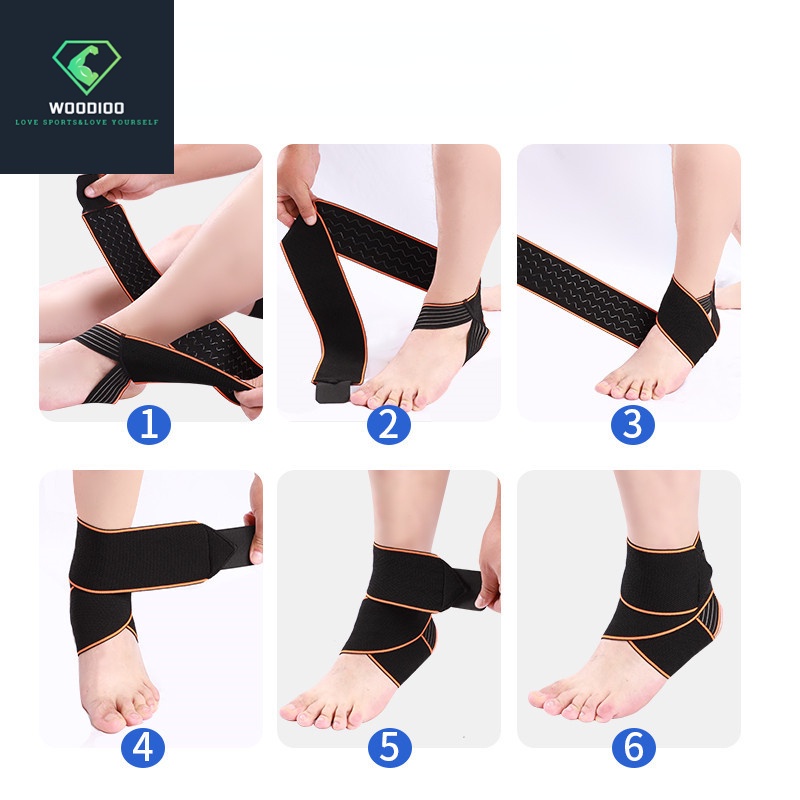 Băng Cuốn Cổ Chân | Đai Quấn Bảo Vệ Mắc Cá Chân Cao Cấp Chính Hãng