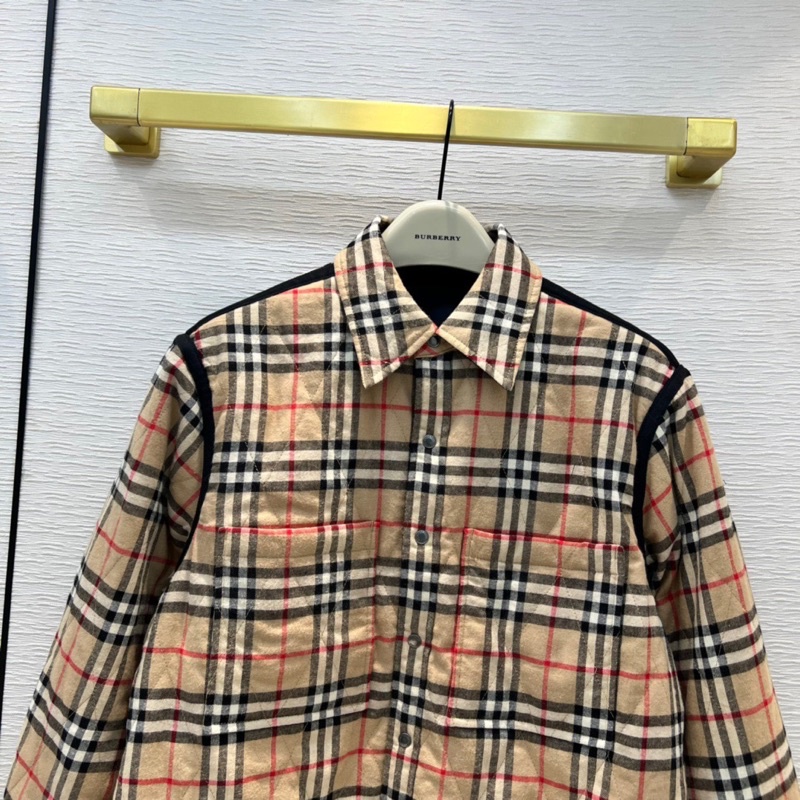 Áo khoác nam hai mặt thiết kế vintage thương hiệu Burberry BBR cao cấp