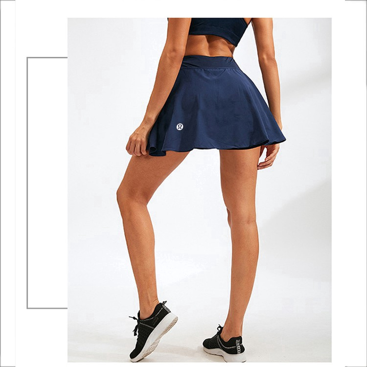 Lululemon Quần đùi giả váy thể thao  5 màu sắc tùy chọn thời trang mới dành cho nữ 2074