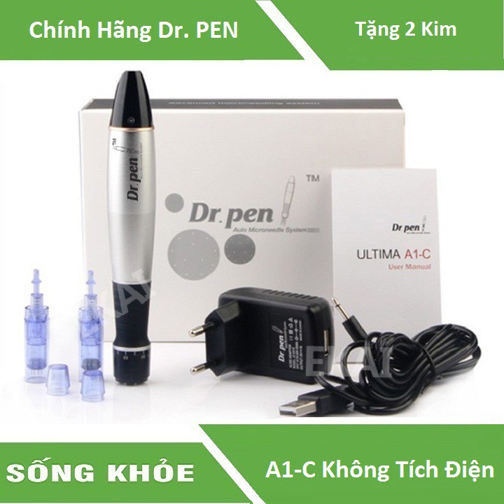 Máy lăn kim, Máy phi kim Dr Pen A1, M7, nhâp khẩu chính hãng