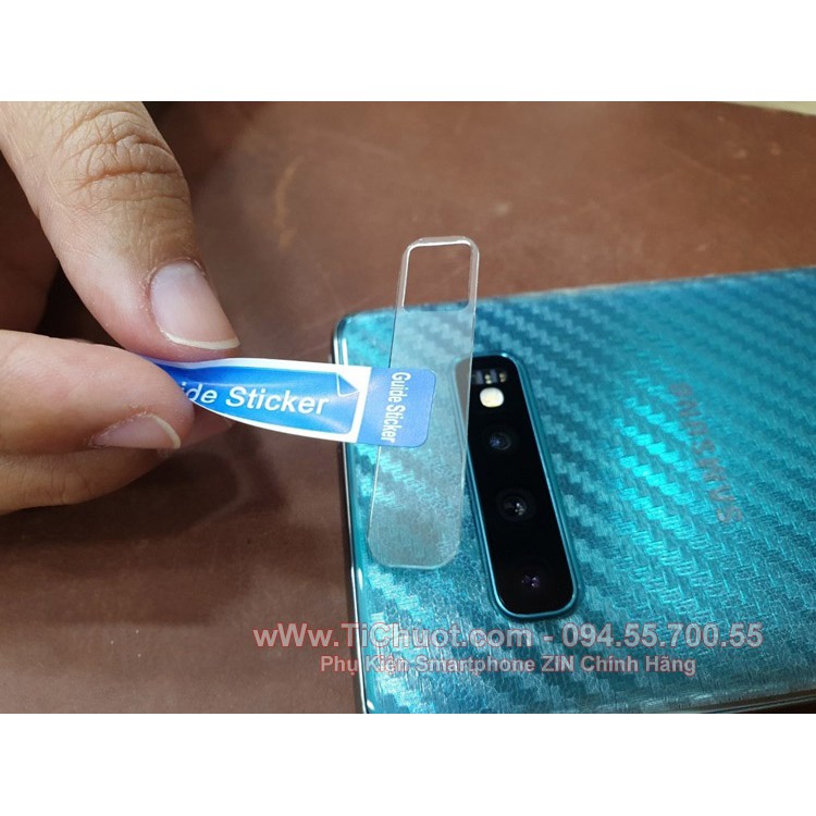 Kính Cường Lực chống trầy Camera Samsung S10/ S10 Plus