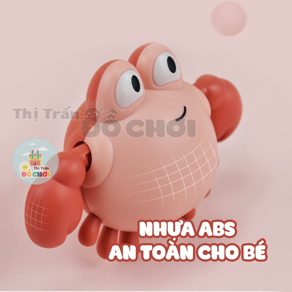 Đồ chơi nhà tắm - cua bơi dưới nước vặn cót nhựa an toàn cho bé yêu - Thị trấn đồ chơi