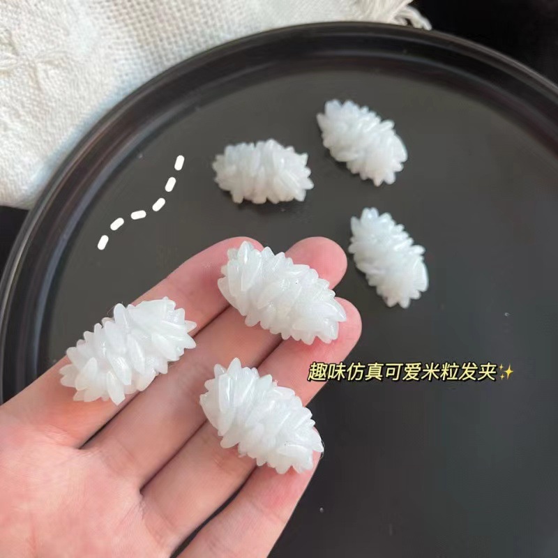 Kẹp Tóc Hình Thức Ăn Khô Sáng Tạo Vui Nhộn