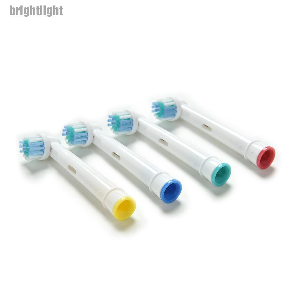 Set 4 Đầu Bàn Chải Đánh Răng Điện Eb17-4 Thay Thế Cho Braun Oral B